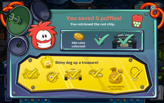 club penguin operation puffle caught 5 red puffles